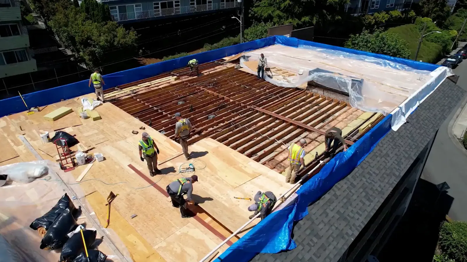Fire Damage Roof Repair in Denton, TX