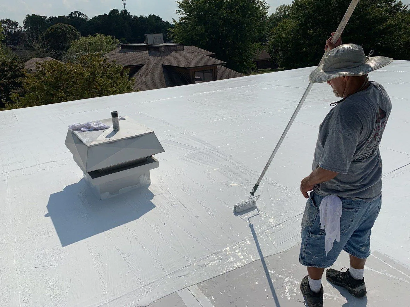 Roof Seam Failure Repair in Denton, TX