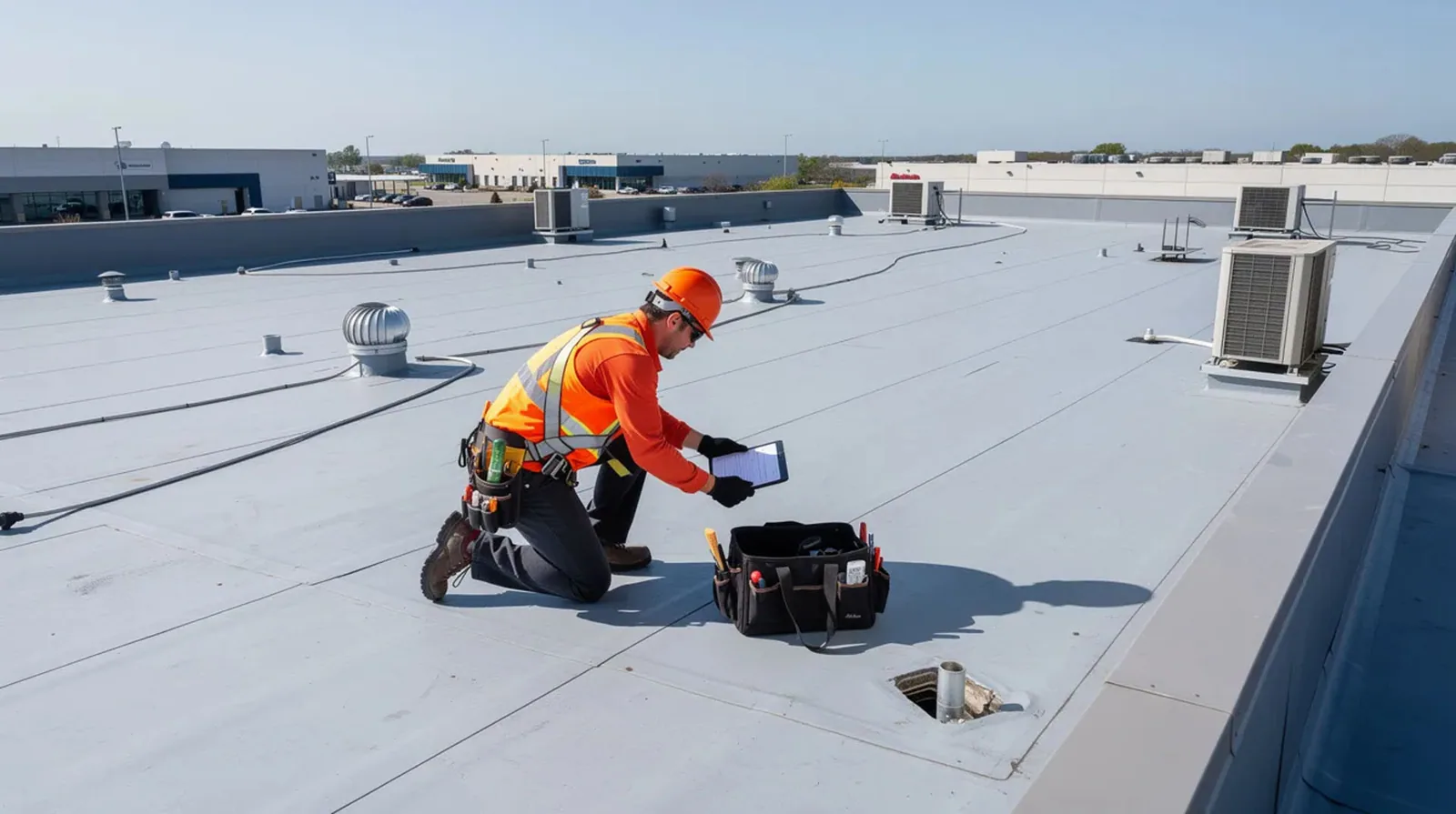 Commercial Roofing in Hickory Creek, TX