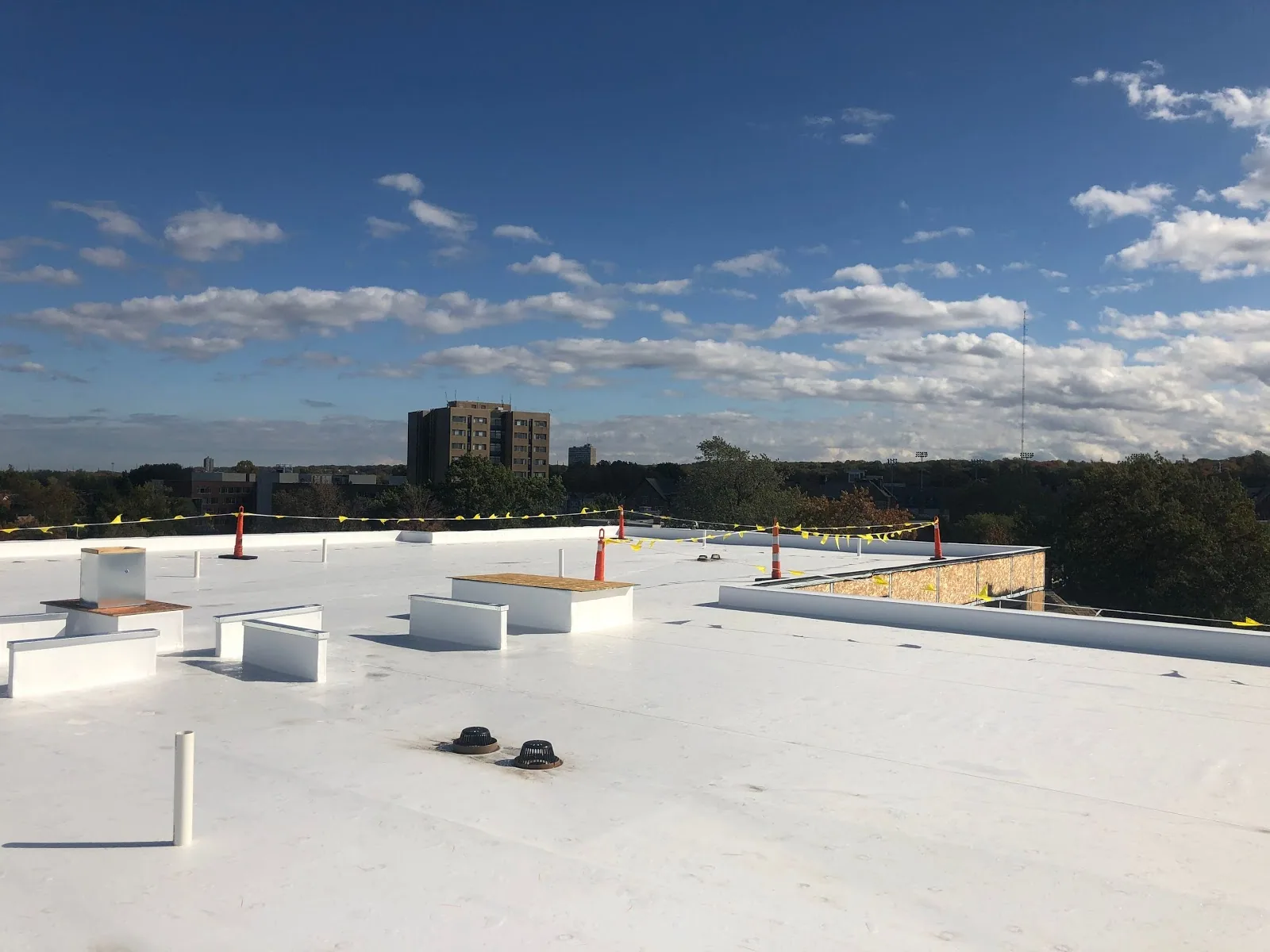 Commercial roof repair in Denton, TX