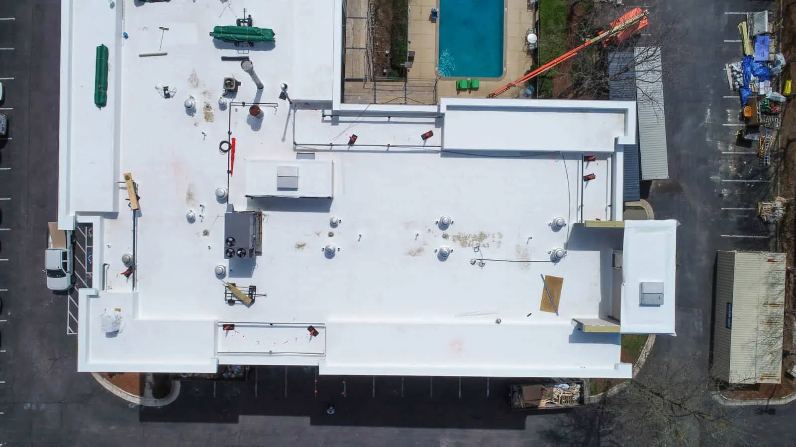 Drone Roof Inspection in Denton, TX