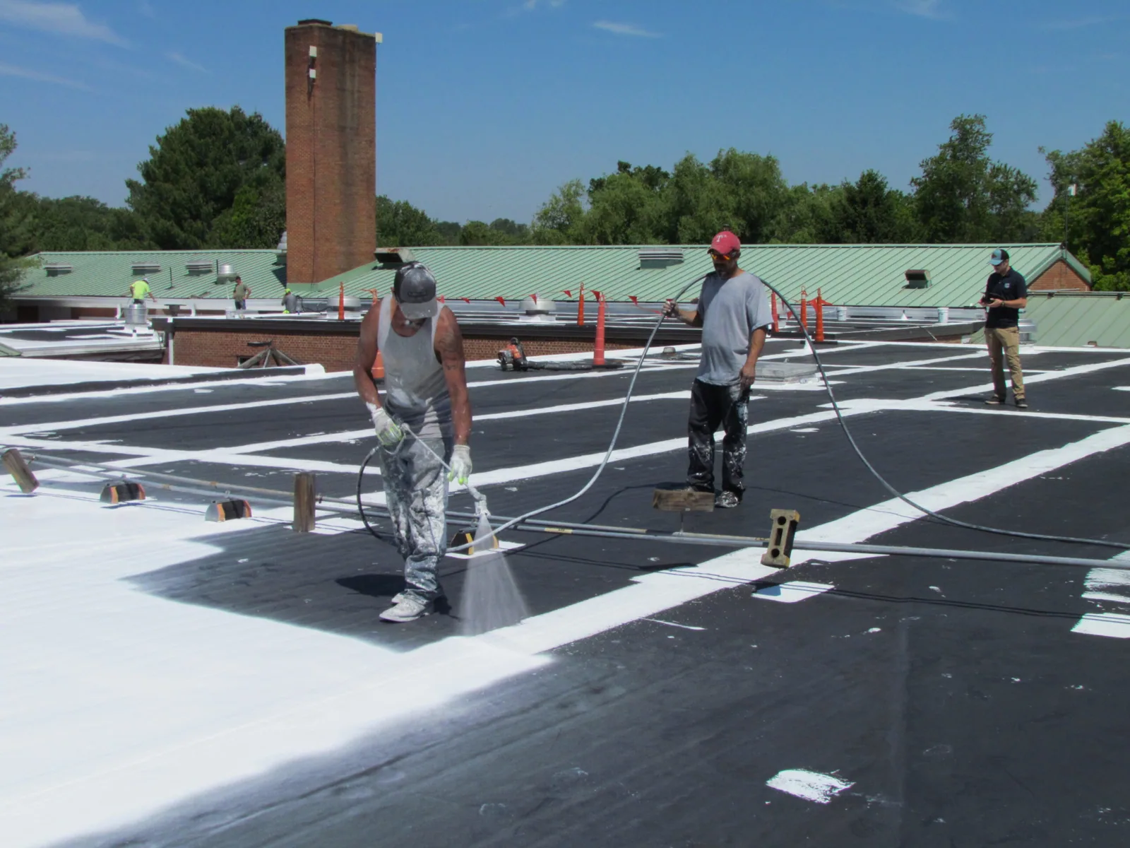Commercial Roof Recover in Denton, TX