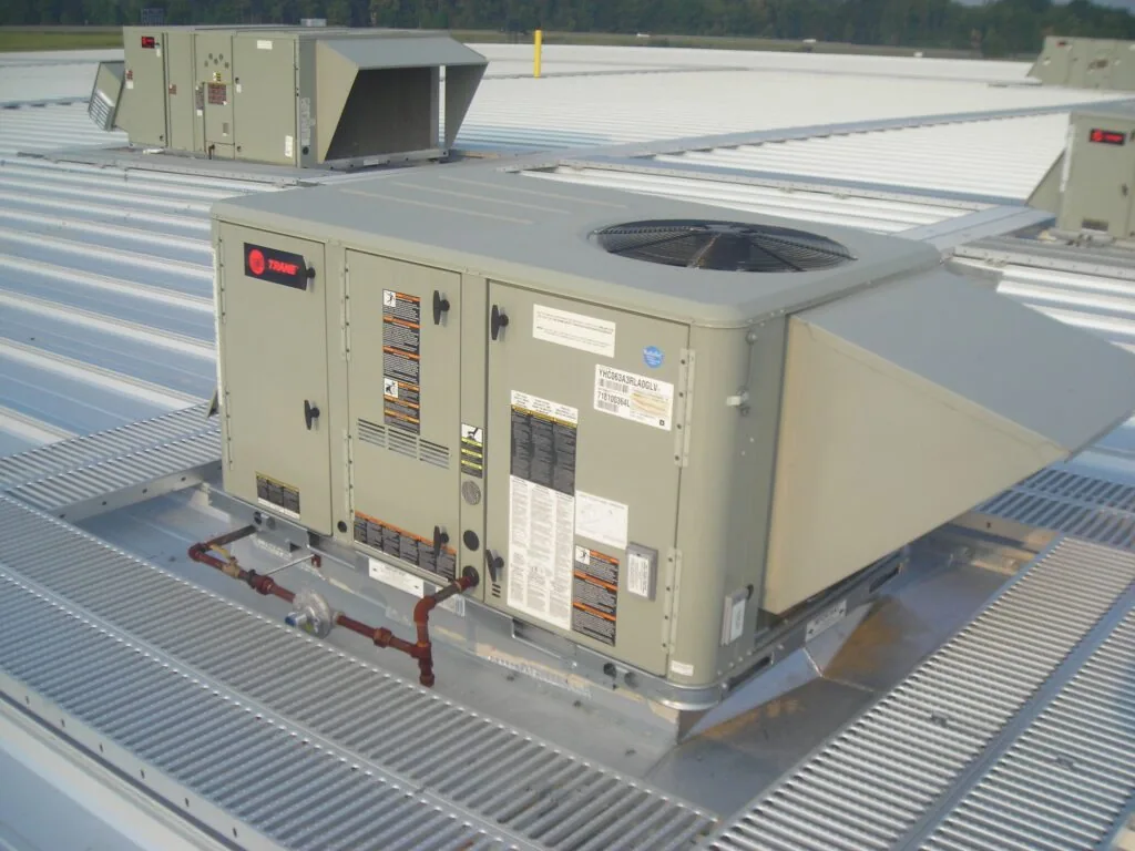 Rooftop Equipment Curb and Support Work in Denton, TX
